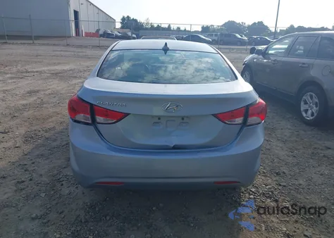 2012 Hyundai Elantra Gls (Ulsan Plant) z USA, uszkodzony, nr VIN KMHDH4AEXCU469312